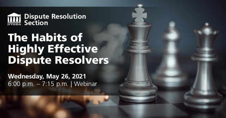 Highly Effective Dispute Resolvers
