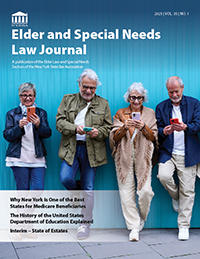 elder law journal 2025 vol 35 no 1_COVER